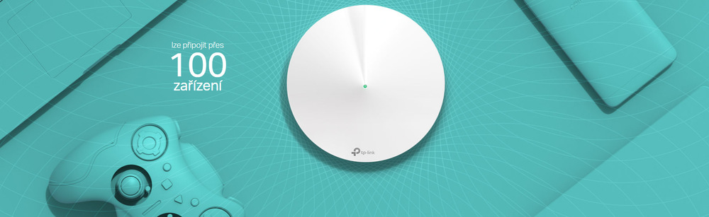 Kompletný Wi-Fi systém TP-Link Deco M5 (2 ks) biely Kompletný Wi-Fi systém TP-Link Deco M5 (2 ks) biely