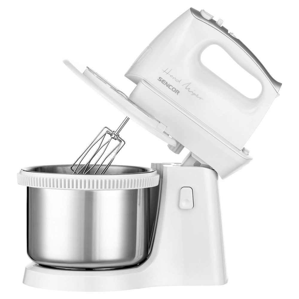 Ručný šľahač s misou Sencor SHM 6206SS