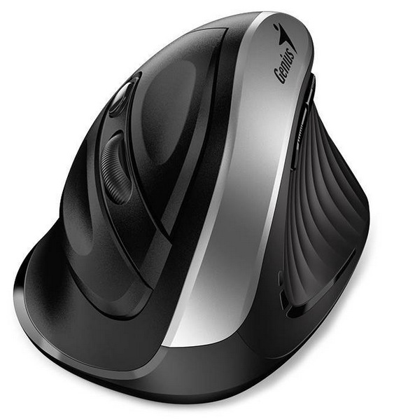 Myš Genius Ergo 8250S čierna/strieborná Genius Ergo 8250S (31030031401) čierna/strieborná