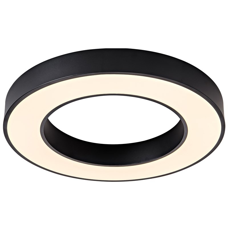LED stropné svietidlo IMMAX NEO PASTEL SLIM SMART 60 x 7cm 53W Zigbee 3.0, TUYA čierne