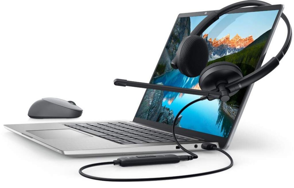 Headset Dell Stereo WH1022 čierny Headset Dell Stereo WH1022 čierny