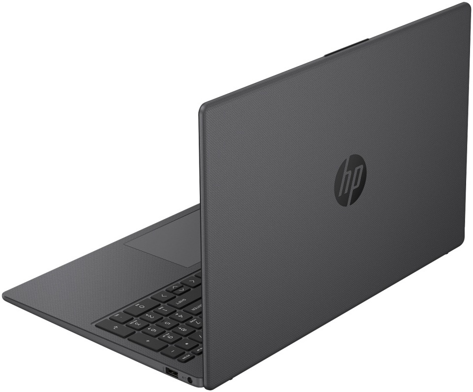 Detail elegantnej zadnej strany laptopu HP 15-fd0682nc