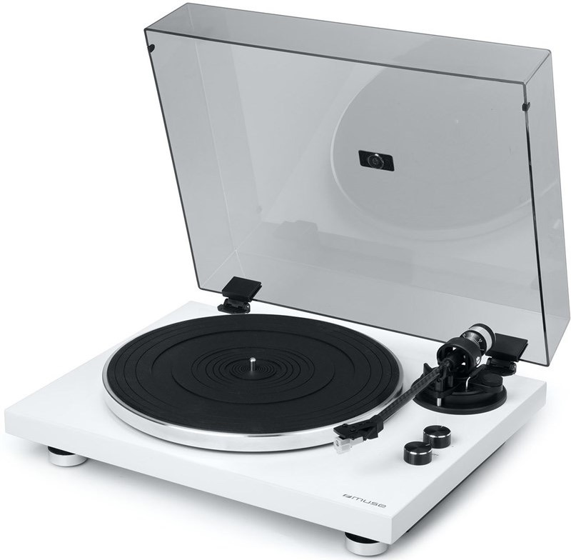 Gramofón MUSE MT-109 BTOW ponúka dve rýchlosti prehrávania