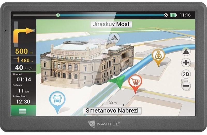 Navigačný systém GPS NAVITEL E700 čierna Navigačný systém GPS NAVITEL E700 čierna