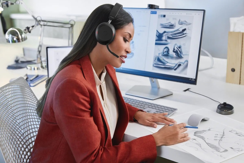 Headset Jabra Evolve2 75, USB-A, MS Stereo čierny