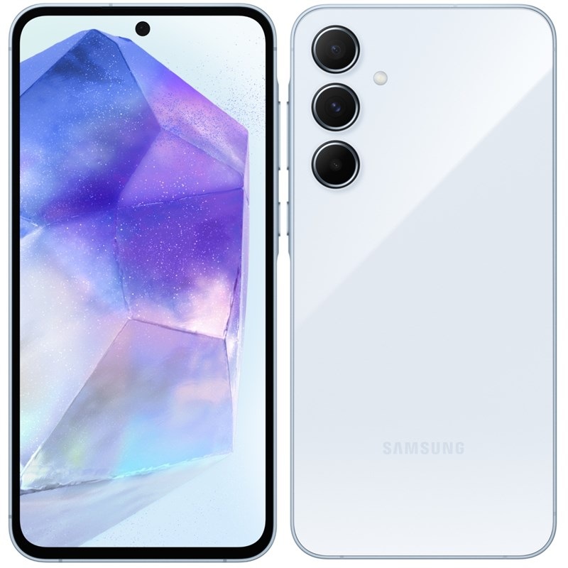 Mobilný telefon Samsung Galaxy A55 5G 8 GB / 256 GB, Awesome Iceblue