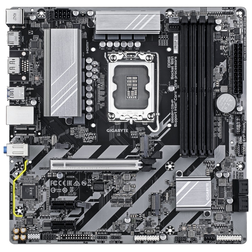 Základná doska GIGABYTE B860M D3HP Základná doska GIGABYTE B860M D3HP