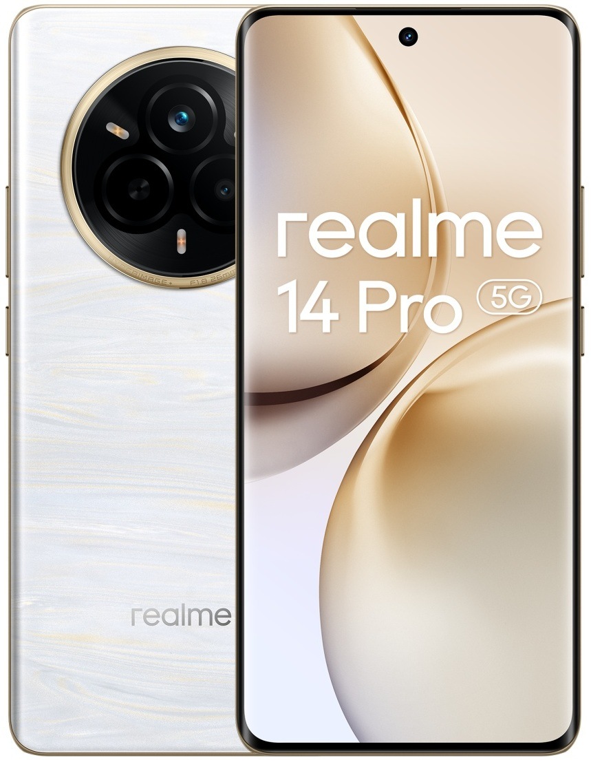 Mobilný telefón realme 14 Pro 5G 8 GB / 256 GB biely