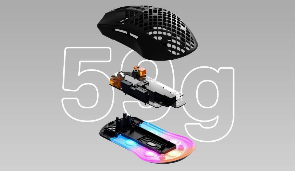 Myš SteelSeries Aerox 3 (2022) čierna Myš SteelSeries Aerox 3 (2022) čierna