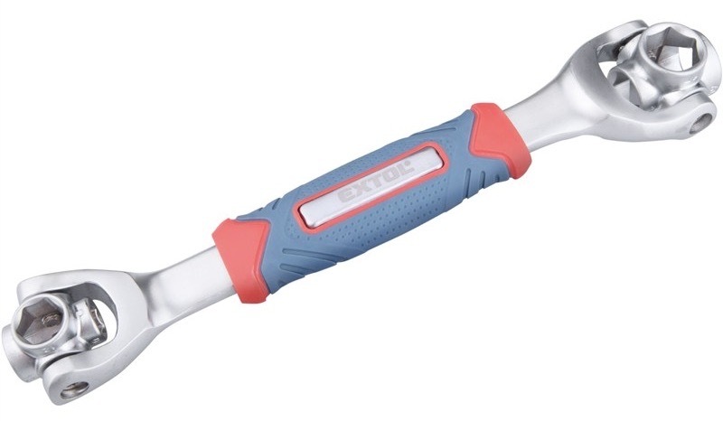 Nástrčný kľúč Extol Premium s dĺžkou 250 mm, veľkosť 8-21 mm