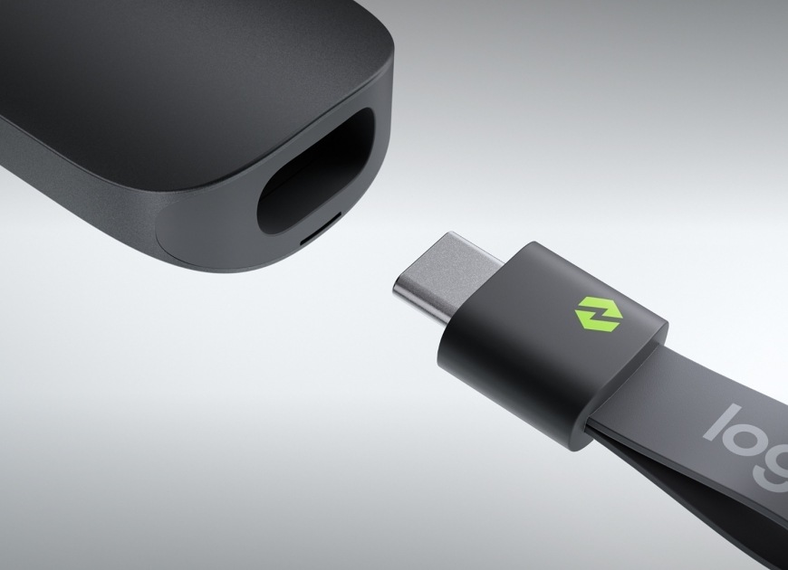 Moderný USB-C konektor umožňuje rýchle a pohodlné dobíjanie bez nutnosti používať jednorazové batérie
