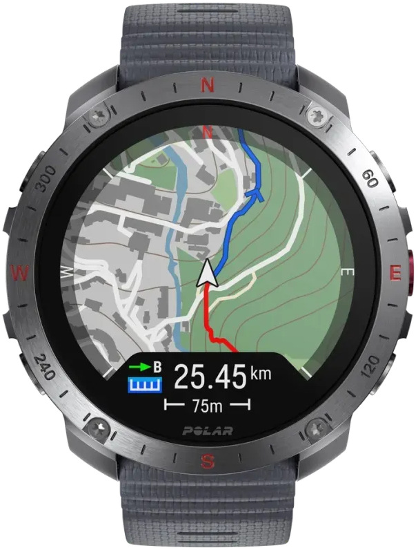 Polar Grit X2 Pre veľ. S–L, strieborná/sivá