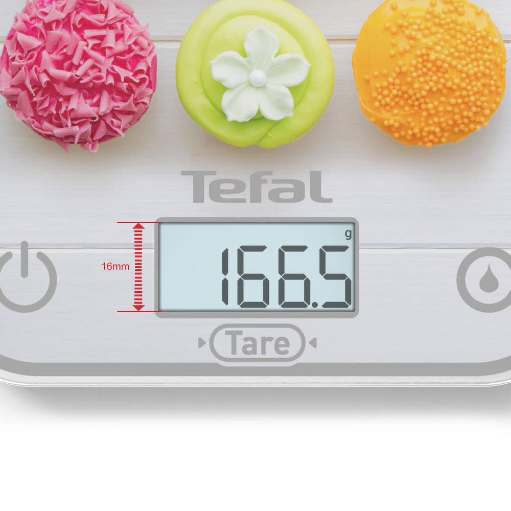 Kuchynská váha Tefal BC50D4V0 Optiss sklo