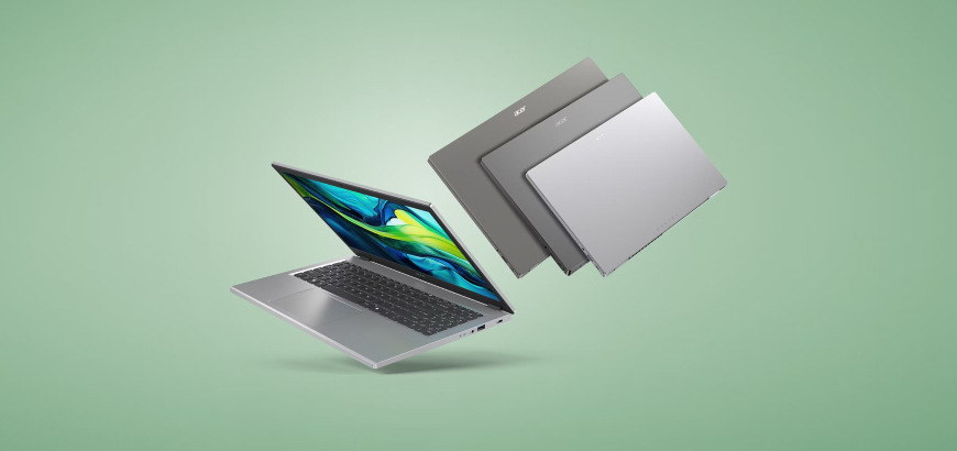 Notebook Acer Aspire Go 15 (AG15-71P-531Y) strieborný Acer Aspire Go 15 (AG15-71P-531Y), strieborná