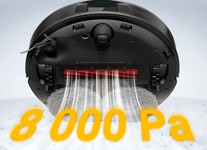 Robotický vysávač Roborock QR 798 black čierny