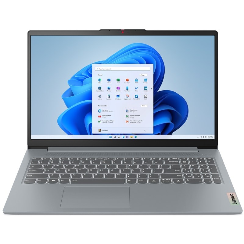Notebook Lenovo IdeaPad Slim 3 15AMN8 sivý Ntb Lenovo IdeaPad Slim 3 15AMN8 R5-40, 15.6", RAM 16GB, SSD 512GB, AMD Radeon 610M, Microsoft Windows 11 Home - sivý