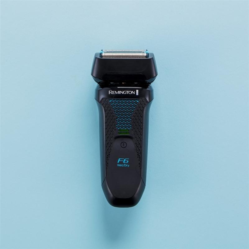 Holiaci strojček Remington F6000 F6 Style Series Aqua Foil Shaver čierny/modrý