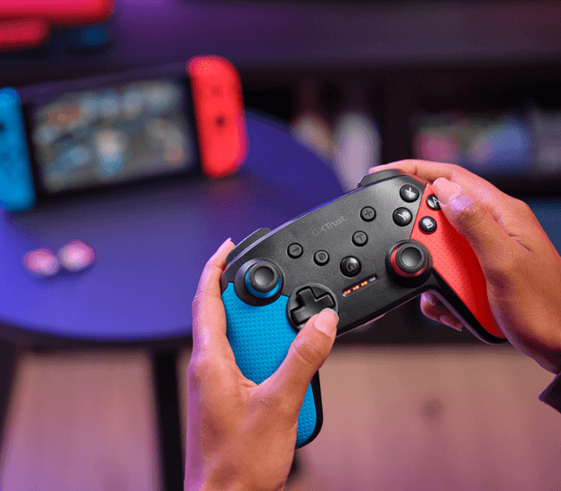 Gamepad Trust GXT 1246B Muta pro Nintendo Switch červený/modrý TRUST GXT 1246B Muta pre Nintendo Switch, modrá