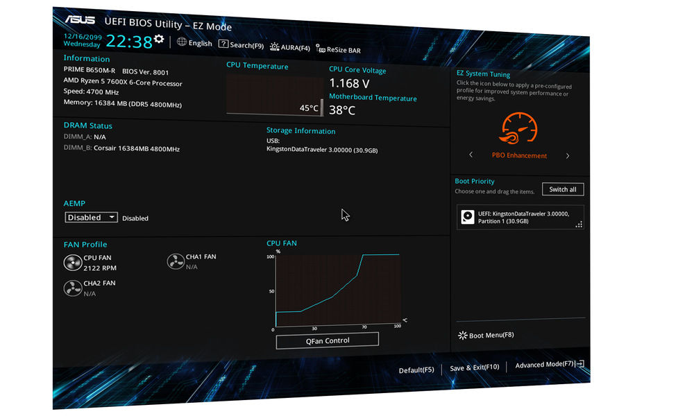 Základná doska Asus PRIME B650M-R Asus PRIME B650M-R stavia na platforme AMD AM5