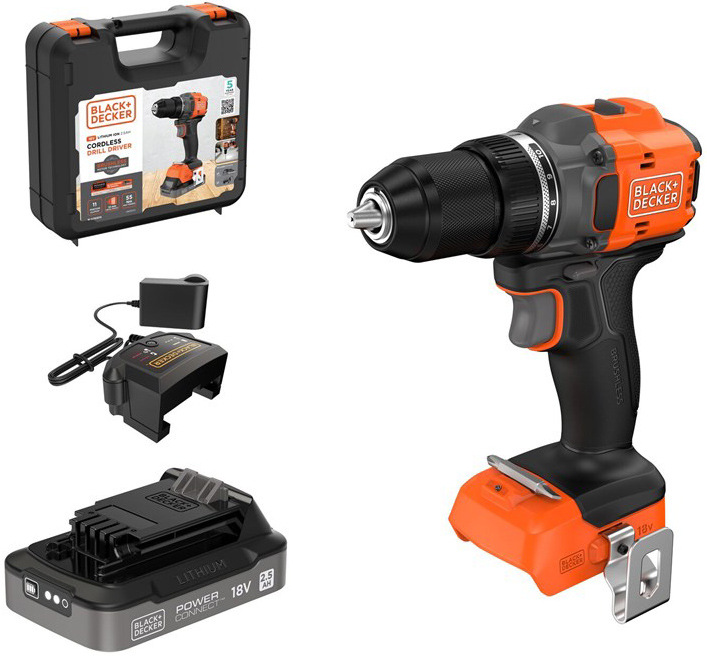 Vŕtací skrutkovač Black-Decker BLD782E1K-QW (s batériou)