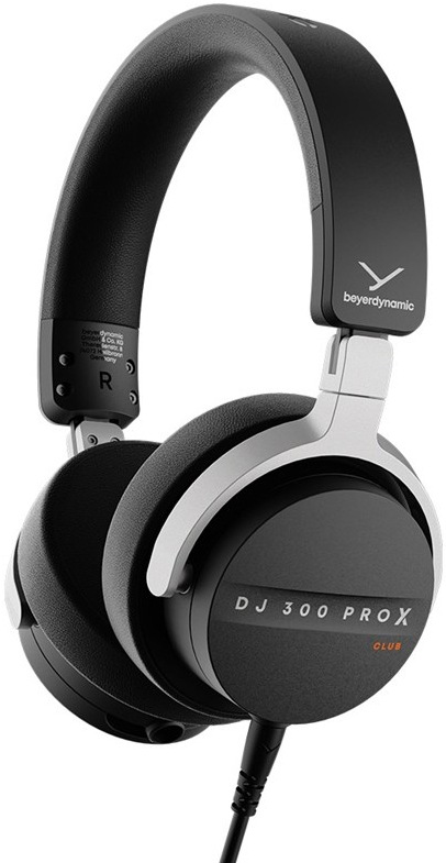 Oblúkové slúchadlá Beyerdynamic DJ 300 PRO X CLUB, čierna farba