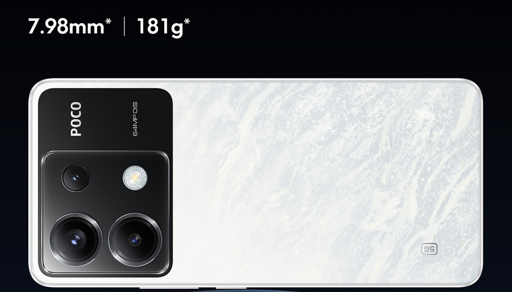 Mobilný telefón Poco X6 5G 12 GB / 256 GB čierny