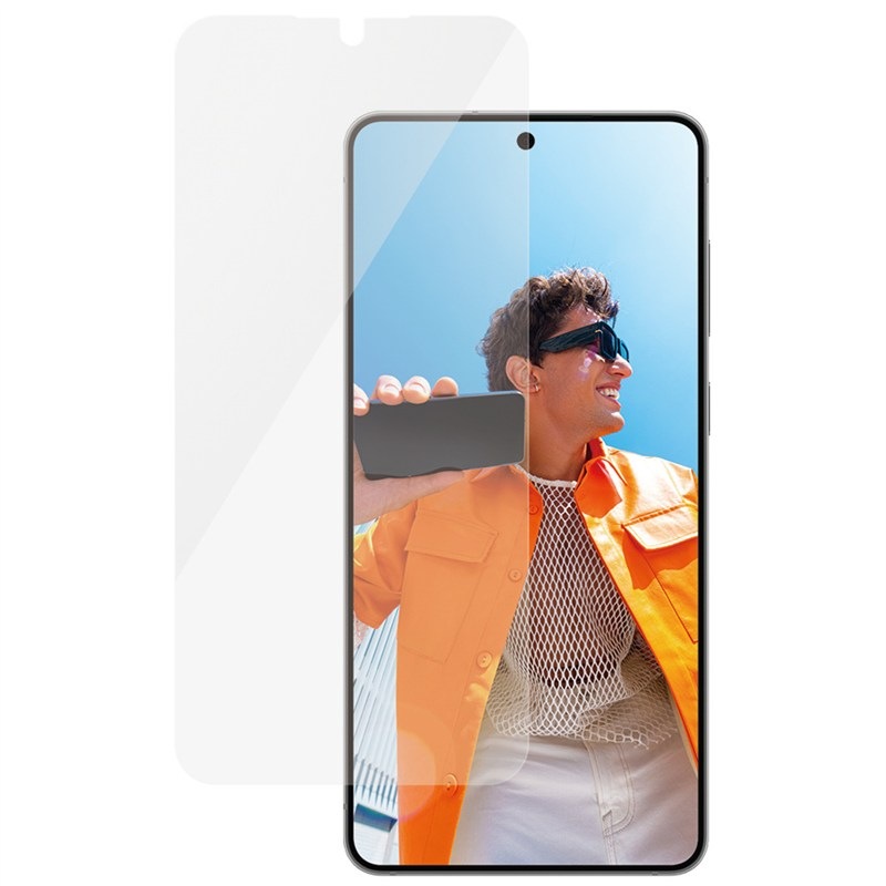 Tvrdené sklo PanzerGlass Ceramic na Samsung Galaxy S25 Edge s inštalačným rámčekom