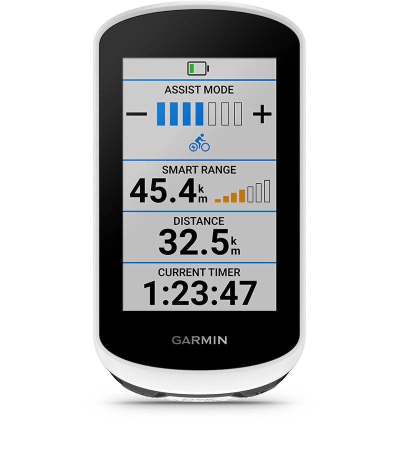 Cyklopočítač s GPS Garmin EDGE Explore 2 čierny/biely