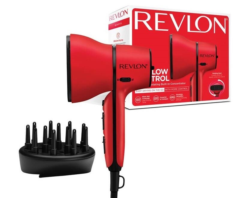 Fén Revlon RVDR5320E červený Fén Revlon RVDR5320E