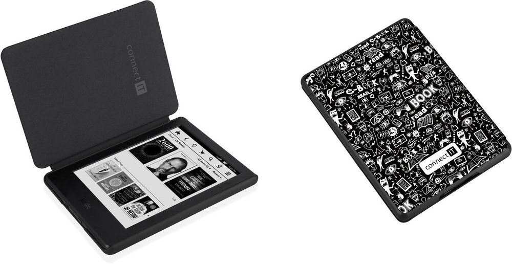 Puzdro pre čítačku e-kníh Connect IT pre Amazon New Kindle 2022 - Doodle Connect IT CEB-1080-DD