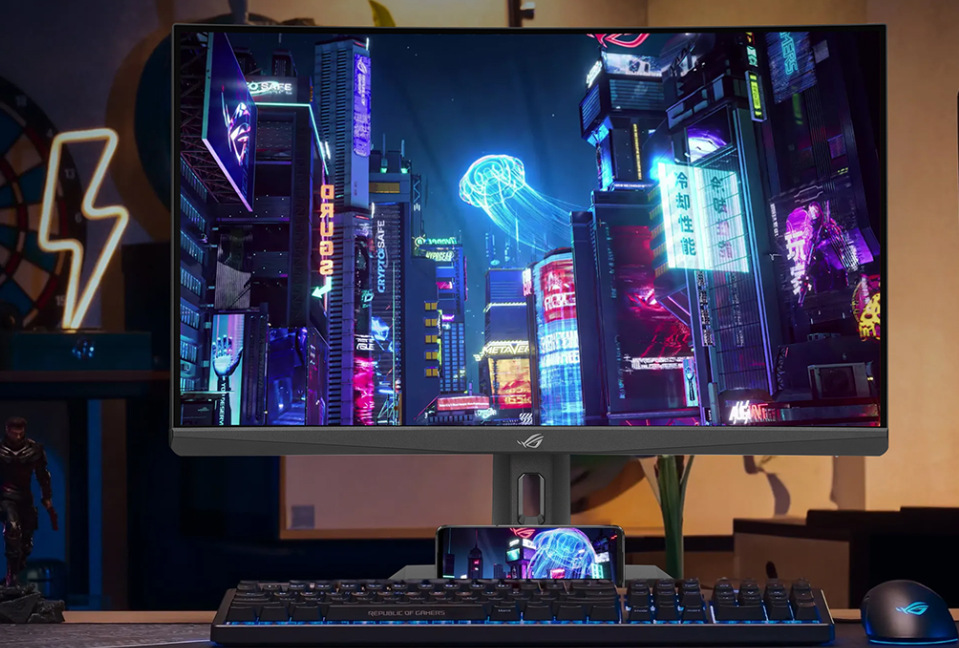 Herný monitor Asus ROG Strix XG27WCS čierny