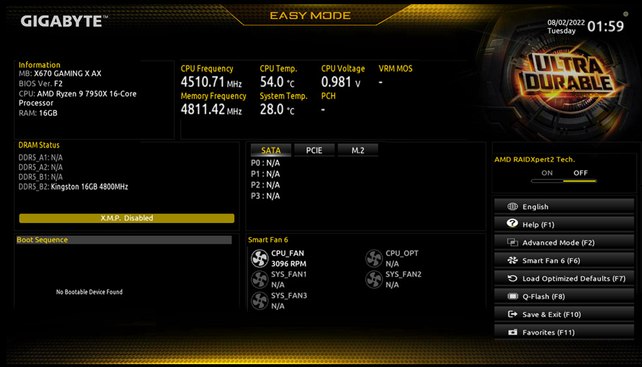 Základná doska GIGABYTE A620M GAMING X Základná doska GIGABYTE A620M GAMING X