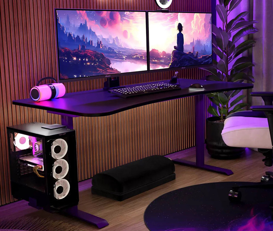 Herný stôl Arozzi ARENA Gaming fialový Herný stôl Arozzi ARENA Gaming - fialový