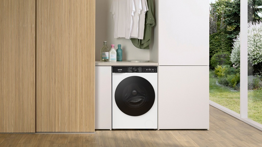 Práčka Gorenje WS674A FastWashPro biela práčka Gorenje WS674A v miestnosti
