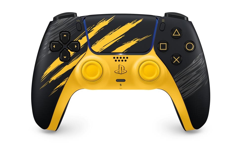Hlavný obrázok ovládača PlayStation 5 DualSense Marvel's Wolverine Battle Yellow Limited Edition
