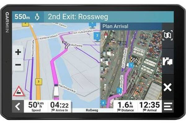 Navigačný systém GPS Garmin dēzl LGV810 Live Traffic čierny