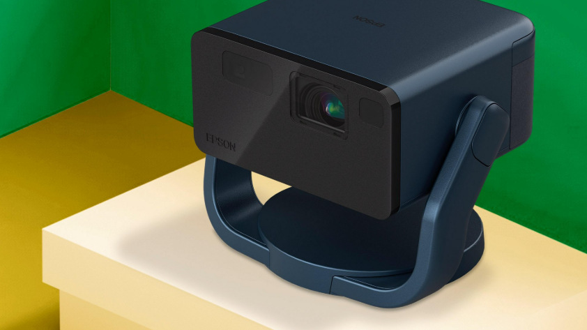 Projektor Epson EF-22N + vstavaný stojan čierny/modrý Projektor Epson EF-22N + vstavaný stojan čierny/modrý
