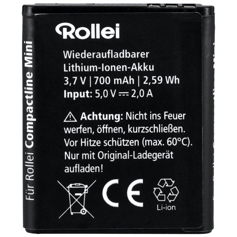 Baterie Rollei Compactline Mini černá