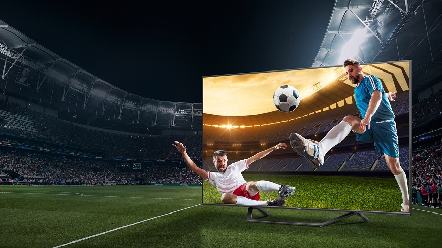 Televízor Hisense 55A7KQ Televízor Hisense EFY55A7KQ, športový AI režim