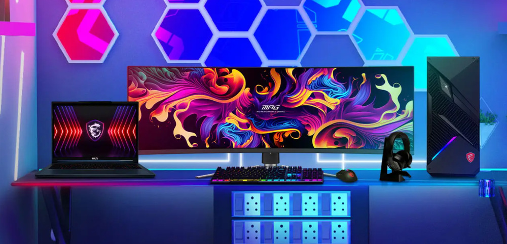 Herný monitor MSI MPG 491CQPX QD-OLED čierny Herný monitor MSI MPG 491CQPX QD-OLED čierny