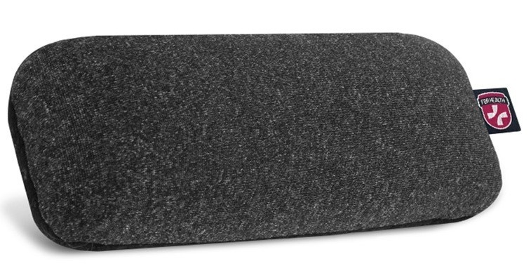 Opierka zápästia Connect IT Wireless FOR HEALTH ErgoBeads MousePad čierna/sivá