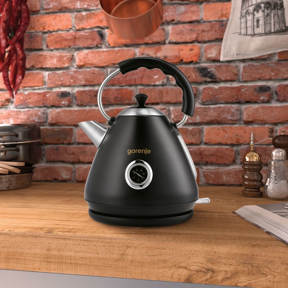 Rýchlovarná kanvica Gorenje Classico K17CLBK čierna Rýchlovarná kanvica Gorenje Classico K17CLBK čierna