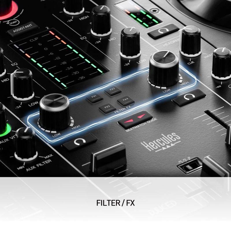 Mixážny pult Hercules DJControl Inpulse 500 čierny HRCINPULSE500