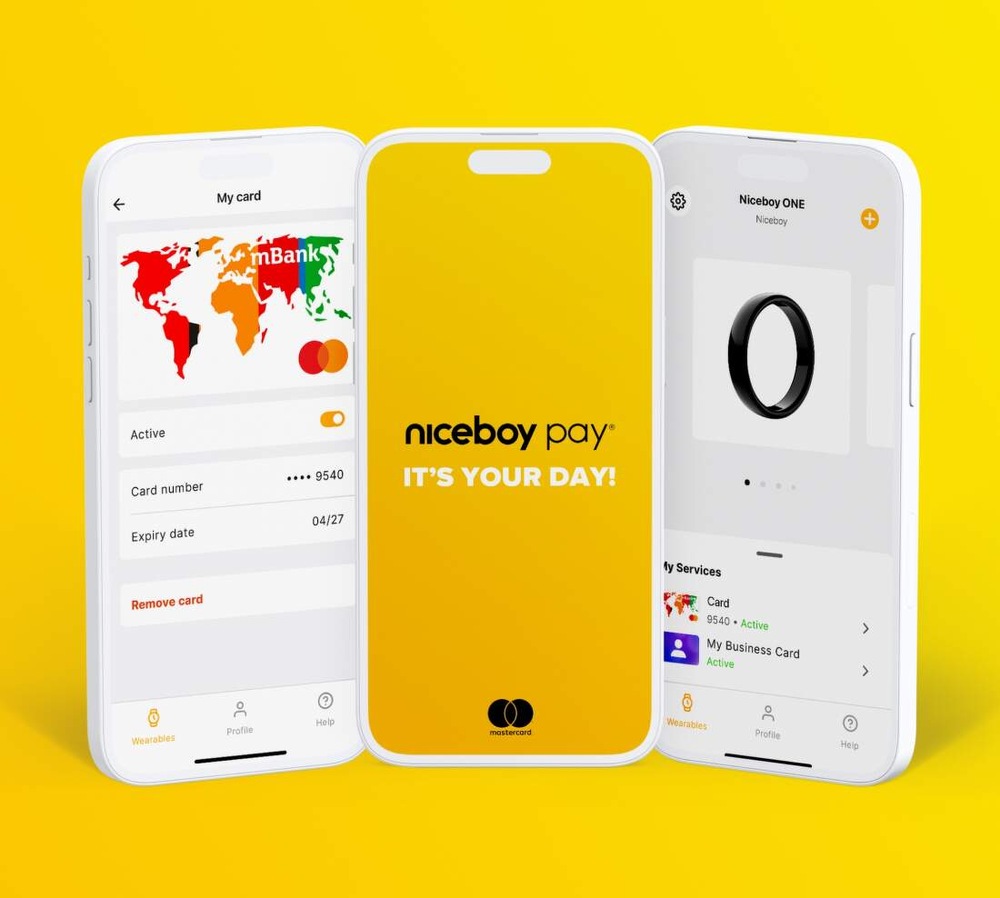 Platobný prsteň Niceboy ONE veľkosť 11 - Polar White