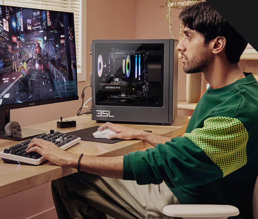 Herný počítač HP OMEN 35L GT16-0004nc + Game Pass predplatné na 3 mesiace čierny „“