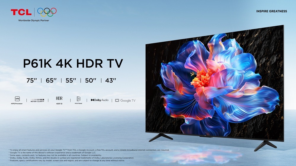 Televízor TCL 75P61K Televízor