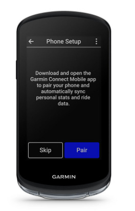 Cyklopočítač s GPS Garmin EDGE 1040 Bundle čierny