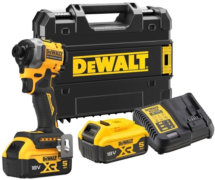 Uťahovák rázový Dewalt DCF850P2T-QW (s batériou)