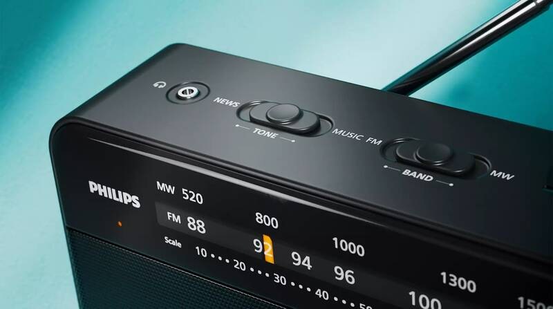 Rádioprijímač Philips TAR2509 čierny PHITAR2509_04