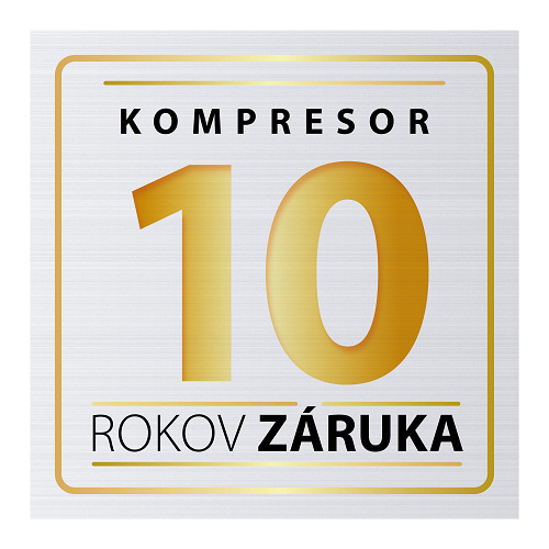 Mraznička Whirlpool WHSD18F013D1 biela Preslúžená záruka na kompresor chladničky Whirlpool v dĺžke 10 rokov